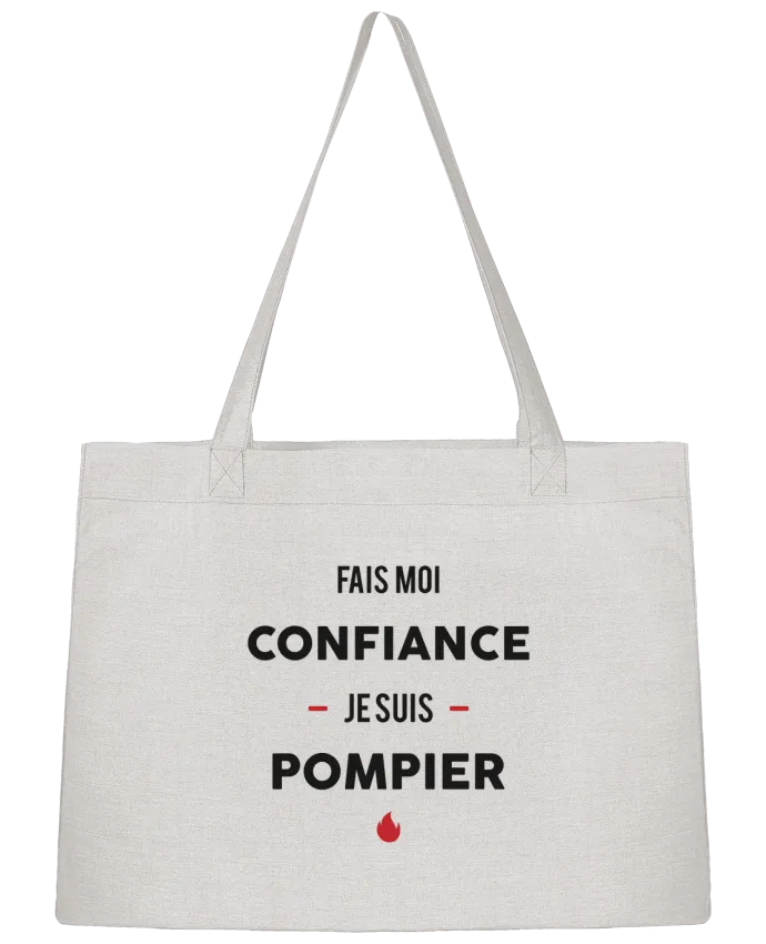 Sac Shopping Fais moi confiance je suis pompier par tunetoo