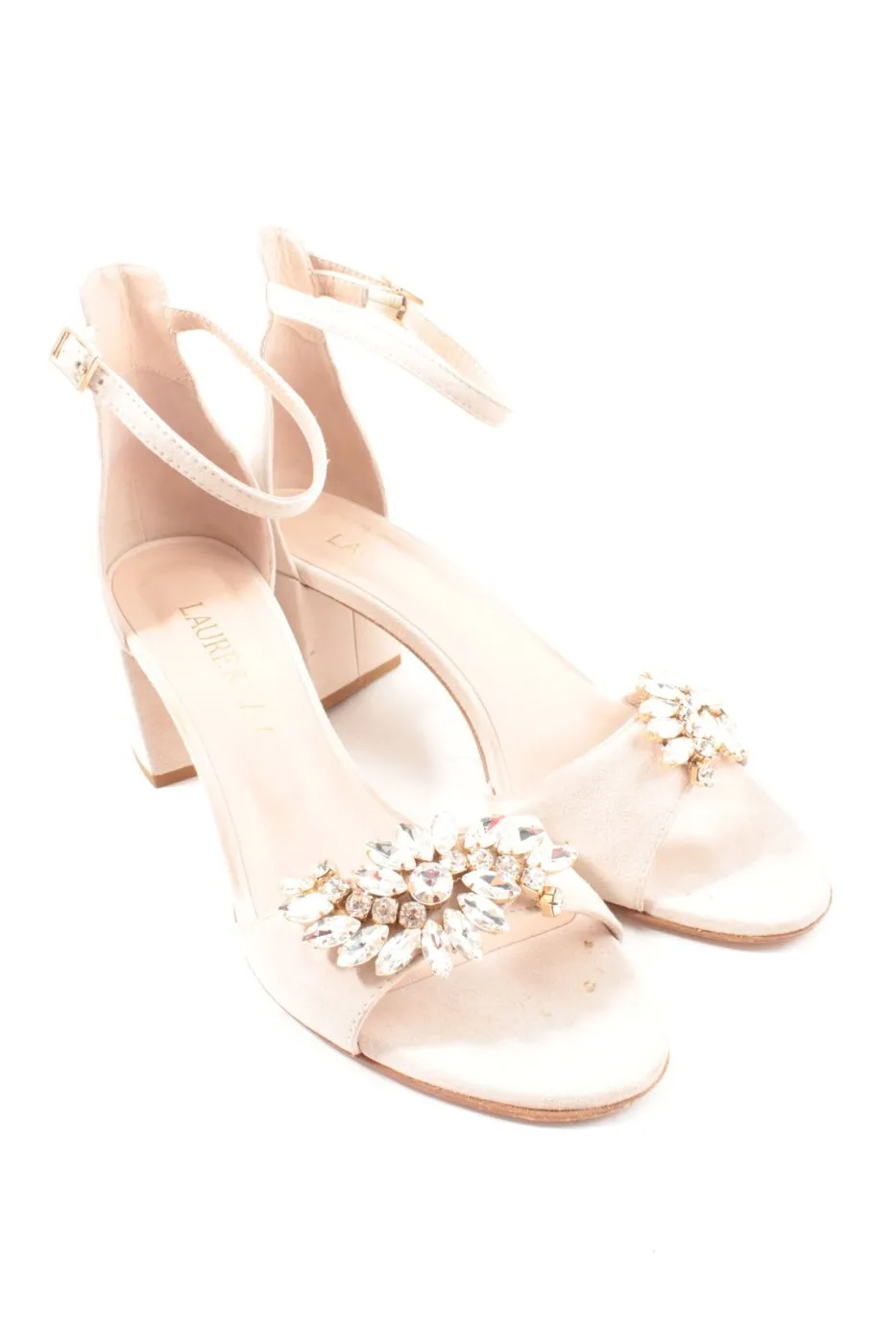 Sandales confort blanc cassé style décontracté