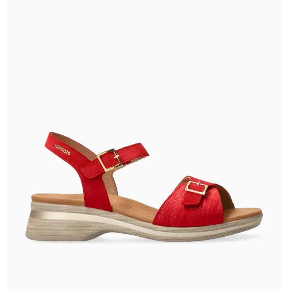 Sandales à talon FELINA Rouge