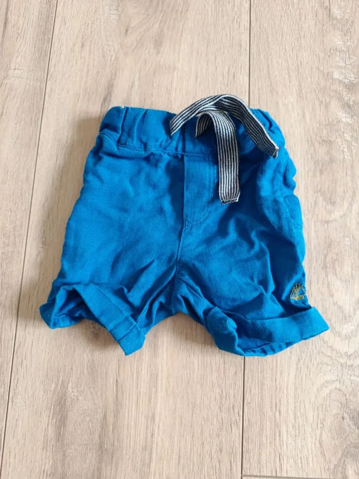 Short léger - Petit Bateau - 1 mois  | Beebs