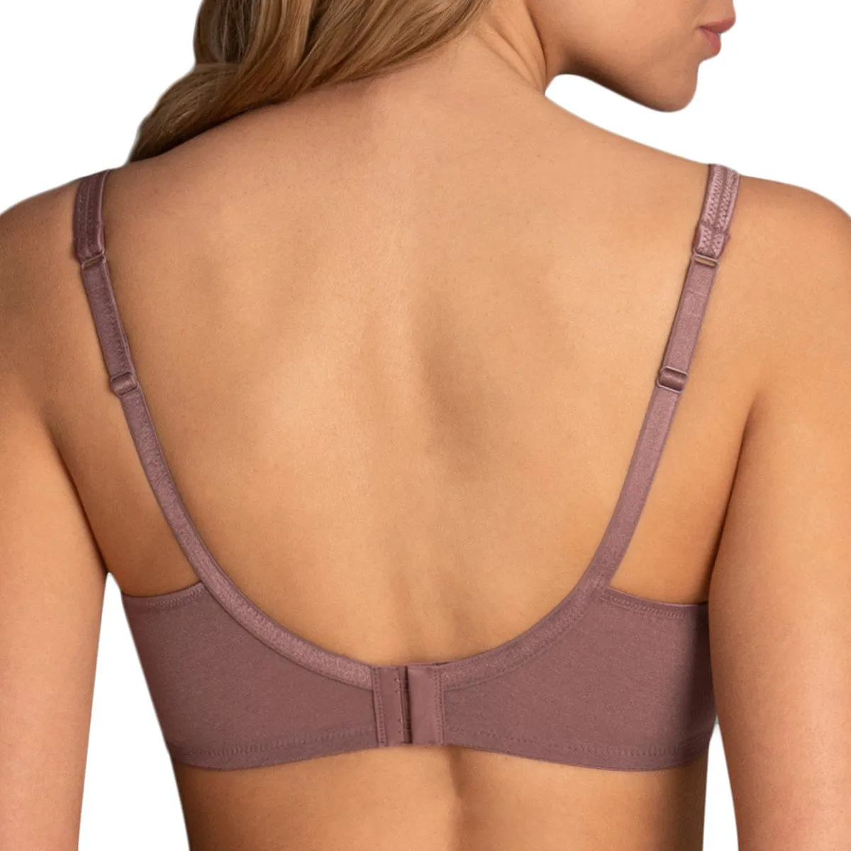 Soutien-gorge coque sans armatures Fleur rose framboise de Rosa Faia