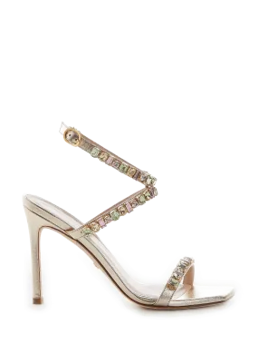STUART WEITZMAN  Sandales Jaide en cuir - Argent