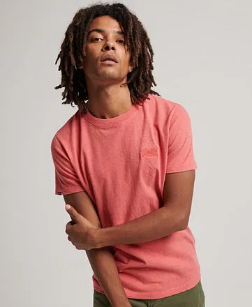 Superdry T-Shirt Classique Melange Rose M1011245A-9VS comman