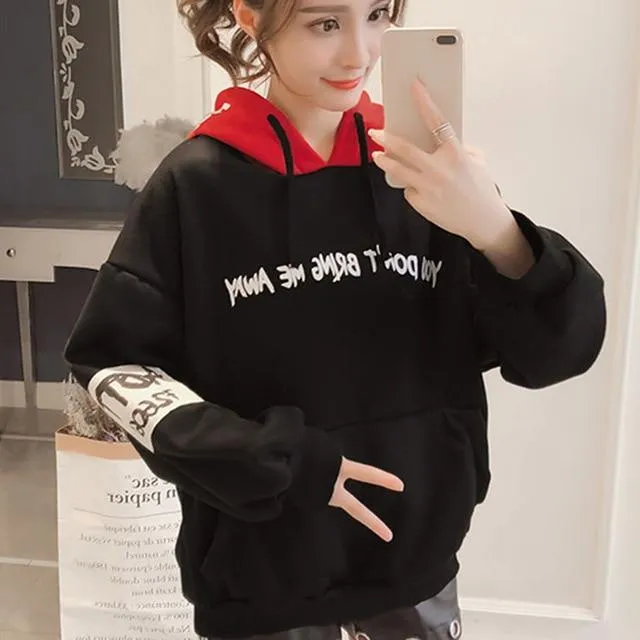 Sweat A Capuche avec Ecriture Japonaise