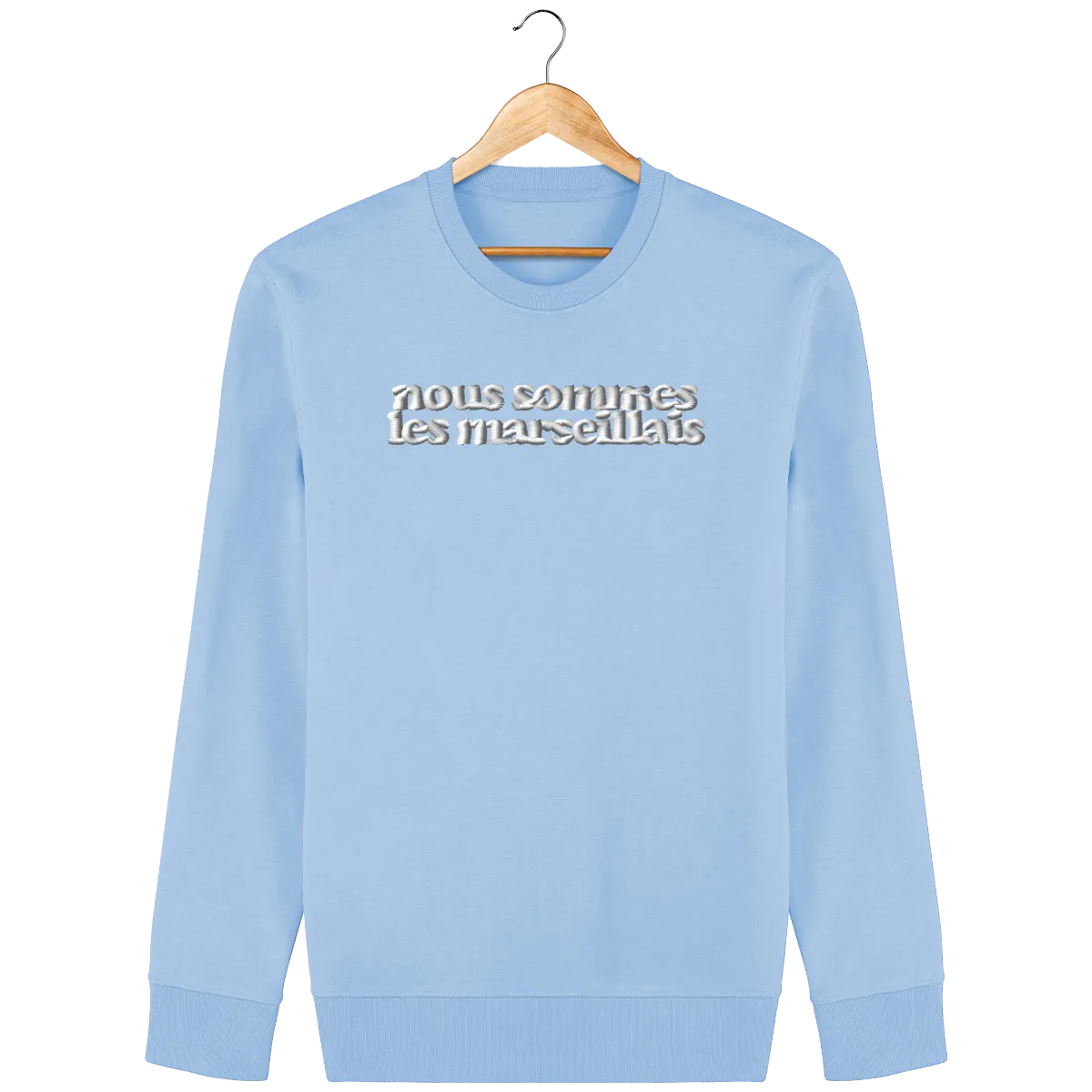 Sweat nous sommes les marseillais brodé