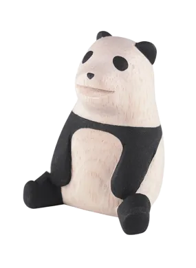 T-LAB  Figurine Panda - Multicolore