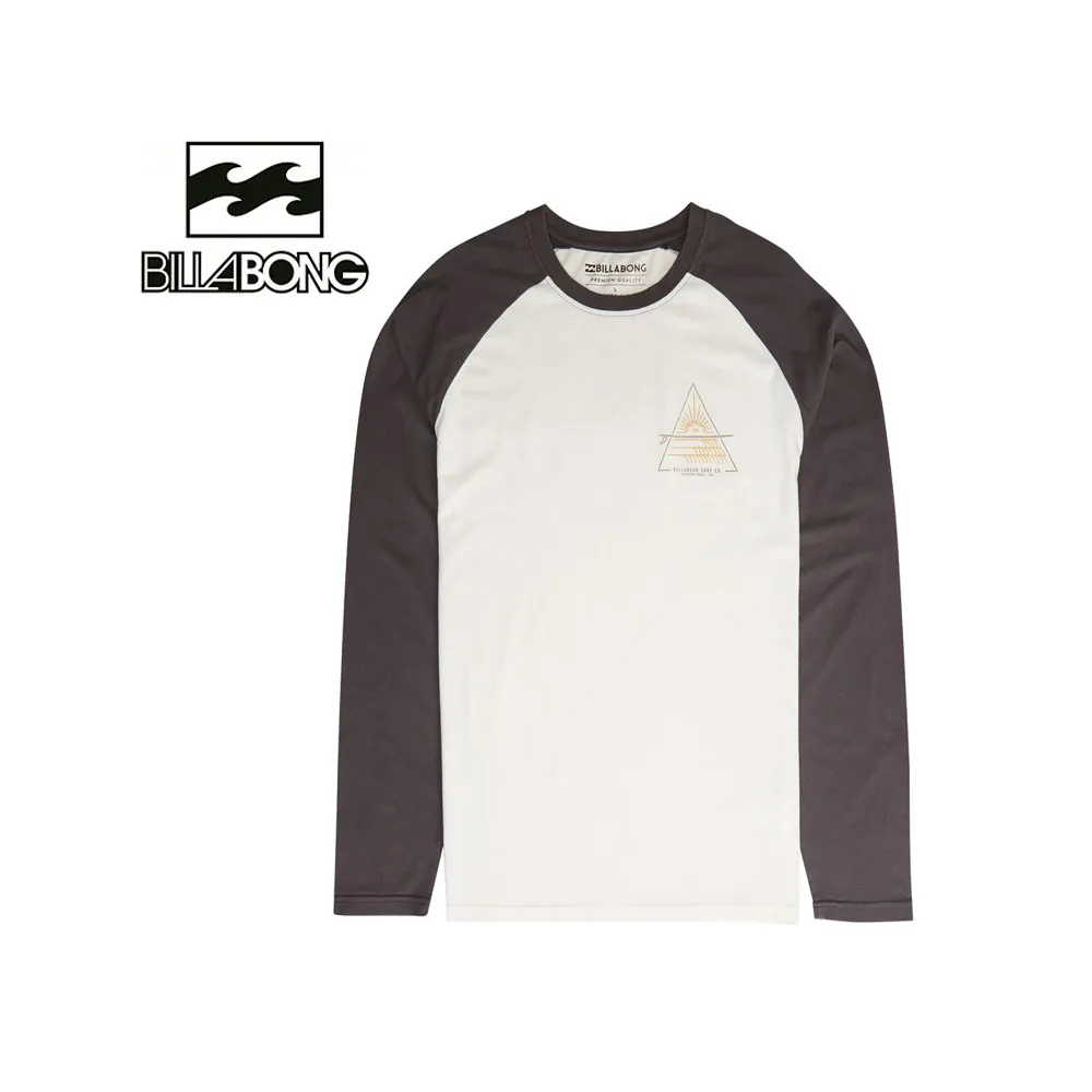 T-shirt BILLABONG Prismboard LS Gris / Crème Homme