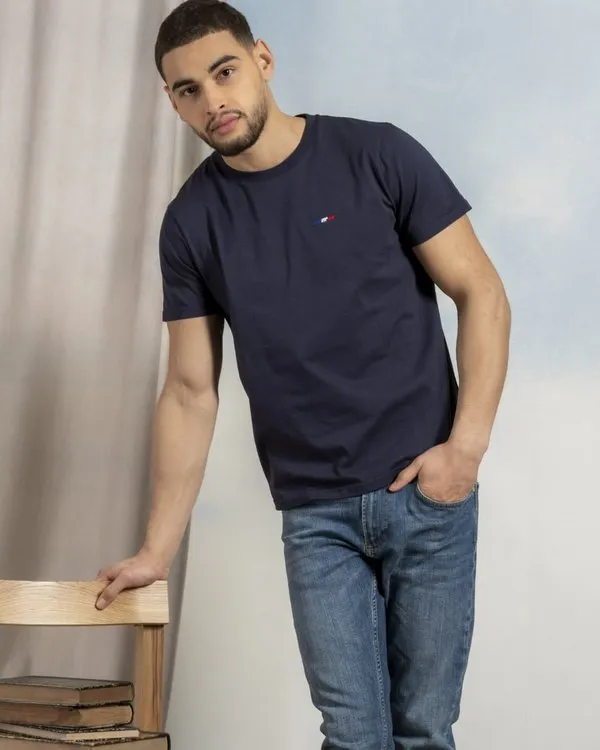T-shirt Blaine bleu marine 