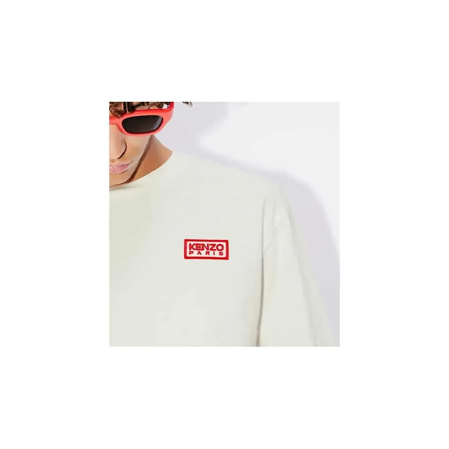 T-shirt Brodé 'Bicolor Kenzo Paris' Blanc Kenzo Homme | Toulouse