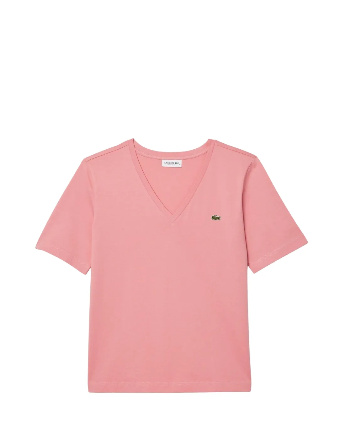 T shirt femme Lacoste Ref 62397 QDS Rose