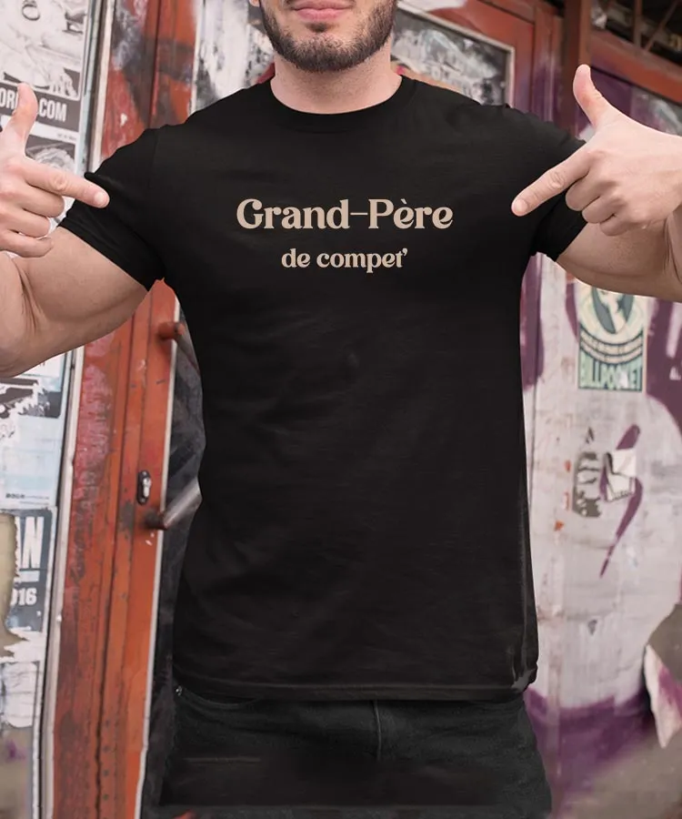 T-Shirt Grand-Père de compet' Pour homme