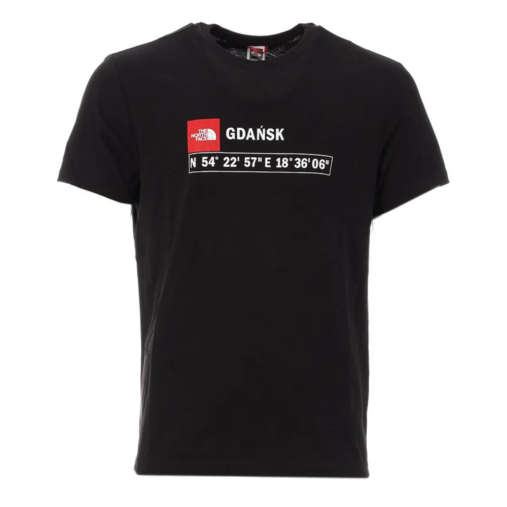 T-shirt Noir Homme The North Face Gdansk