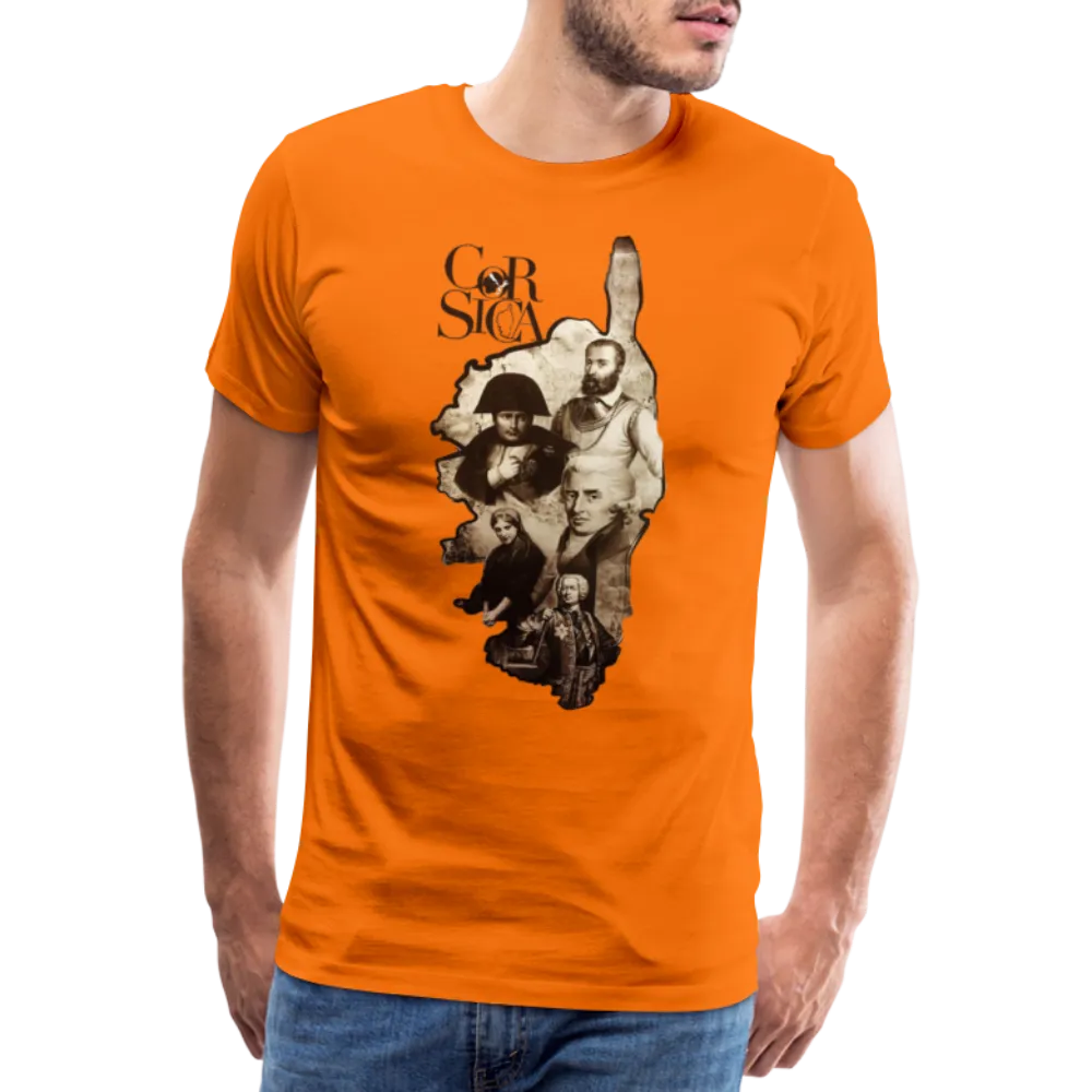 T-shirt Premium Homme Les Grands Hommes Corses