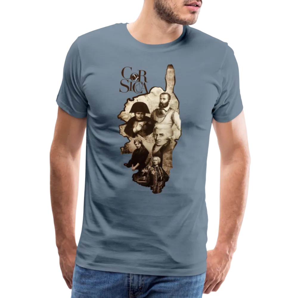 T-shirt Premium Homme Les Grands Hommes Corses