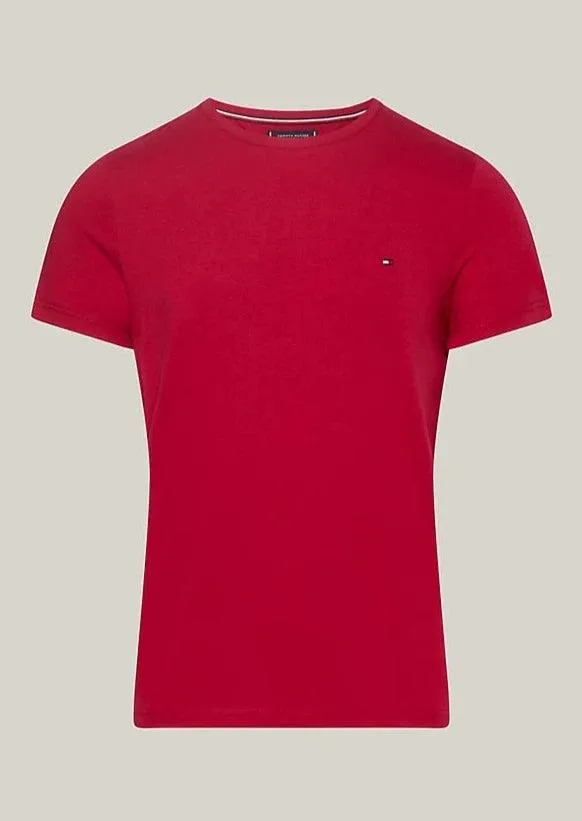 T-Shirt Tommy Hilfiger bordeaux