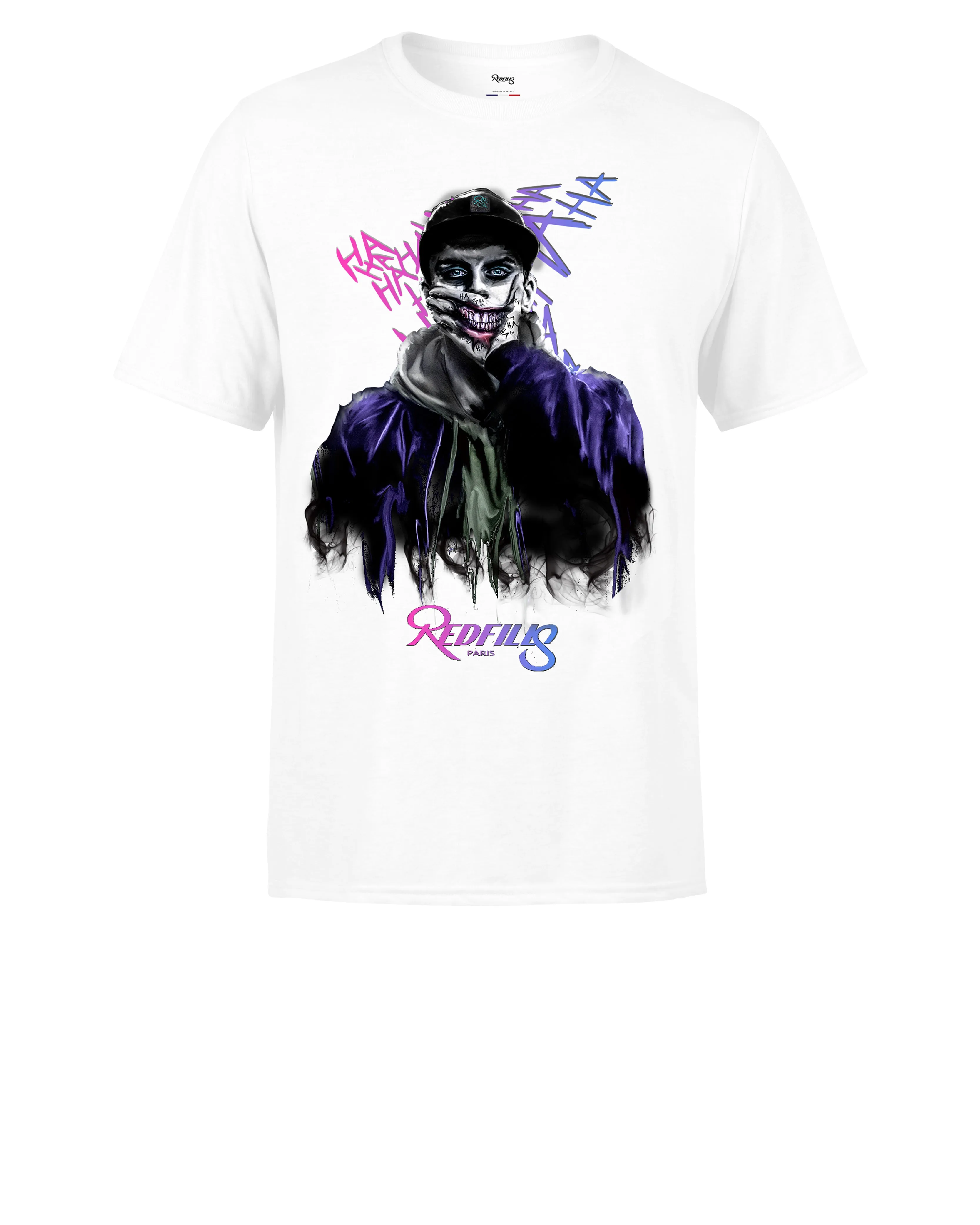 TEE-SHIRT REDFILLS JOKER PSYCHO MERIDIAN