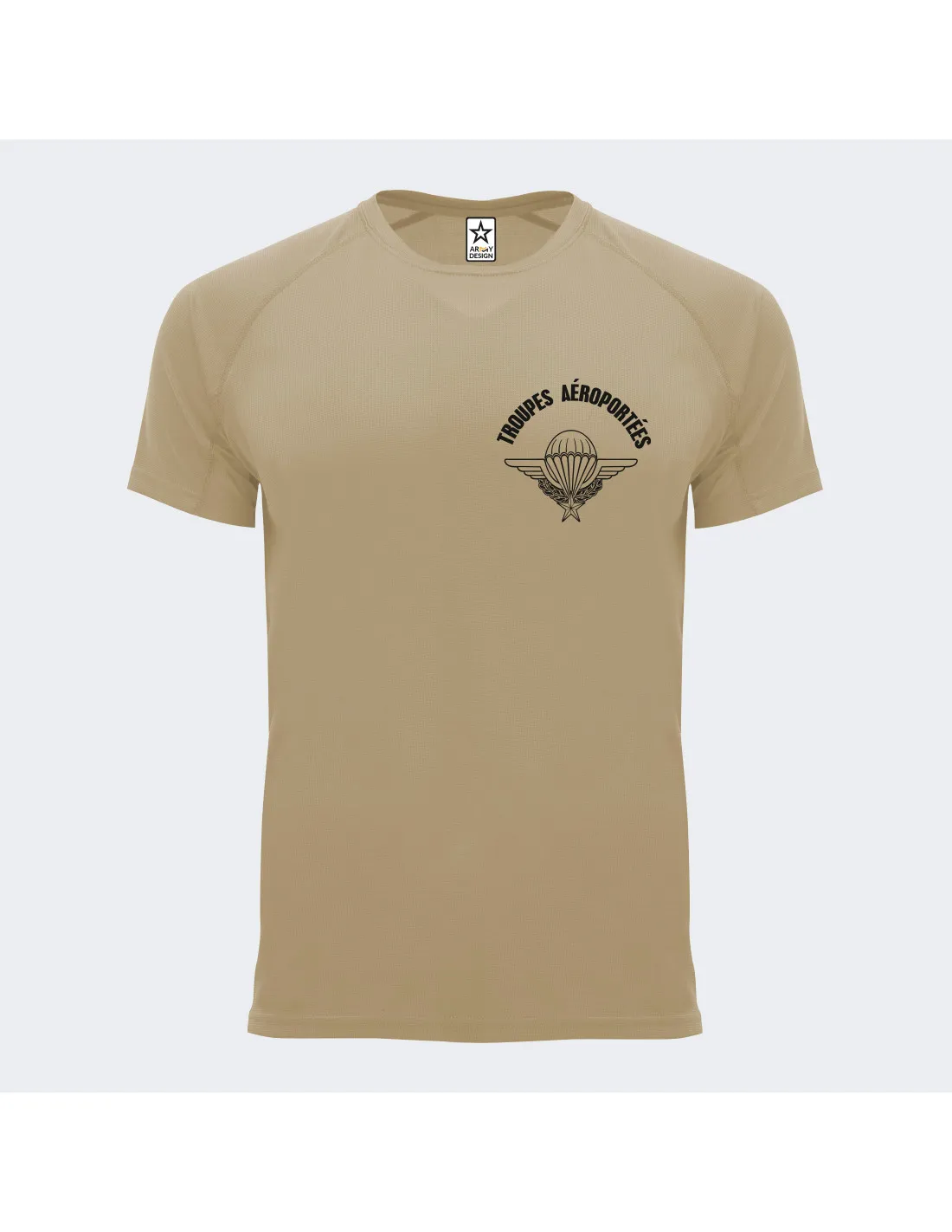 Tee-shirt respirant Meru Coeur/Dos - Troupes Aéroportées