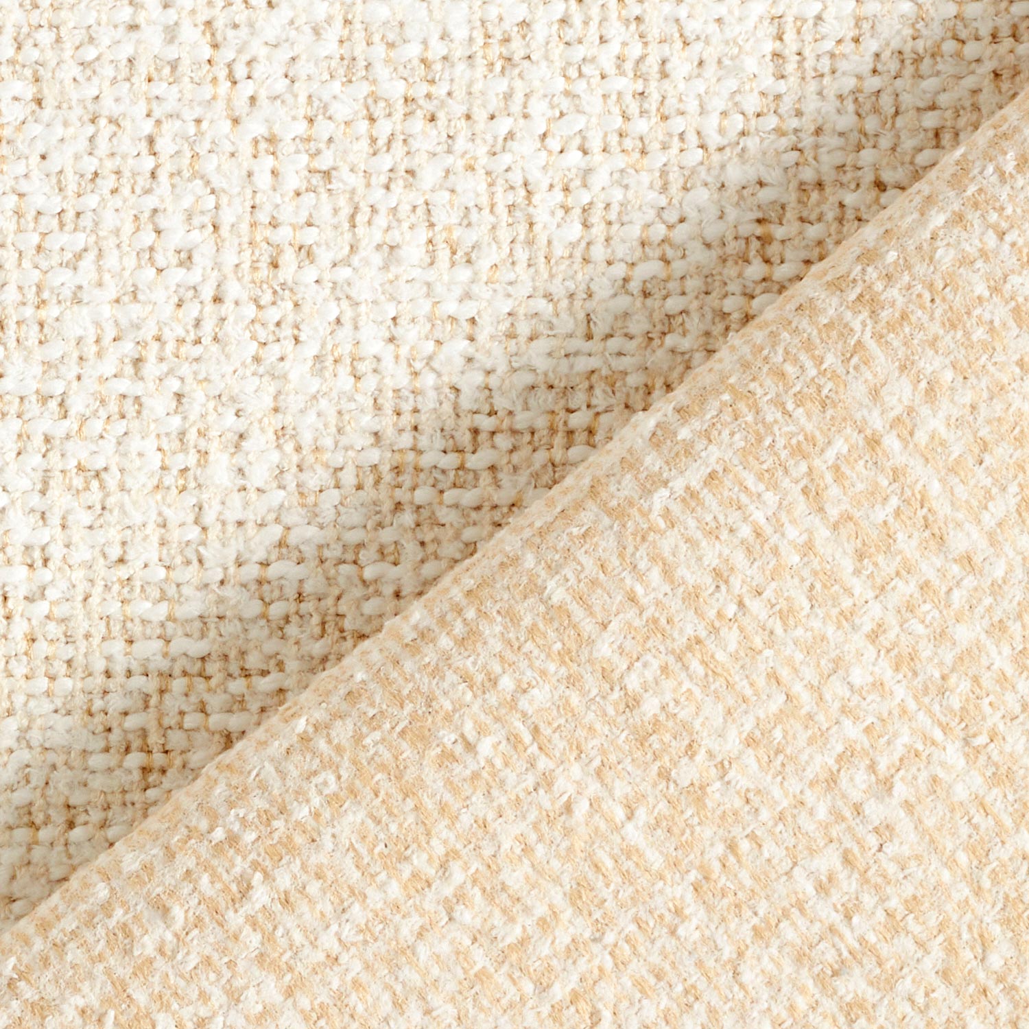 Tissu de revêtement tissé multicolore – écru/beige
