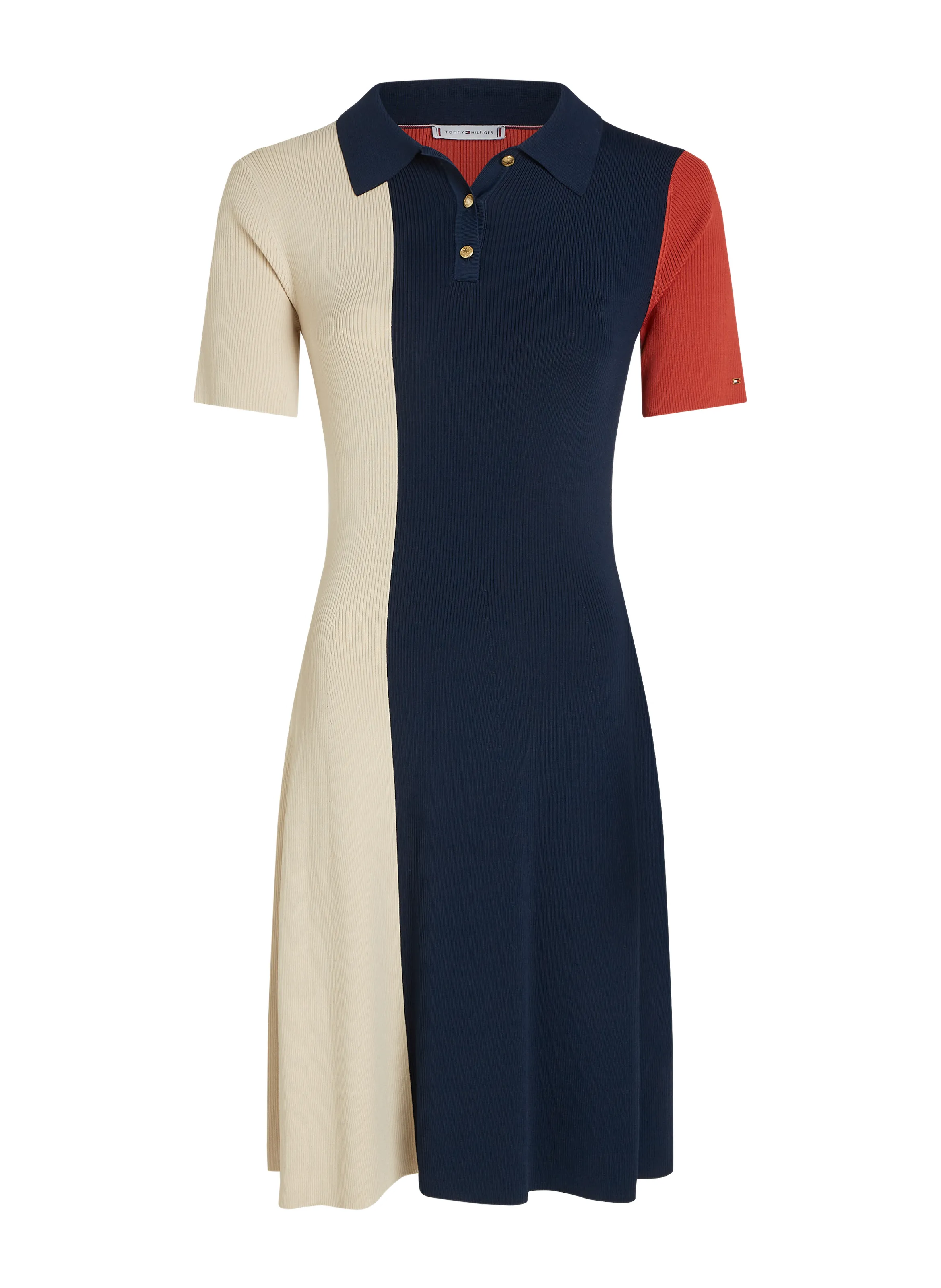 TOMMY HILFIGER  Robe polo - Multicolore