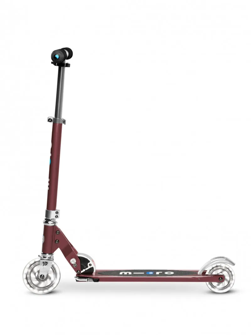 Trottinette enfant Micro Sprite Rouge Automne roues LED