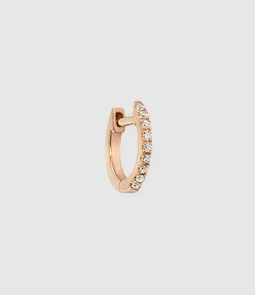 VANRYCKE Partager  Créole Officiel XS Or Rose Diamants (vendue à l'unité)  