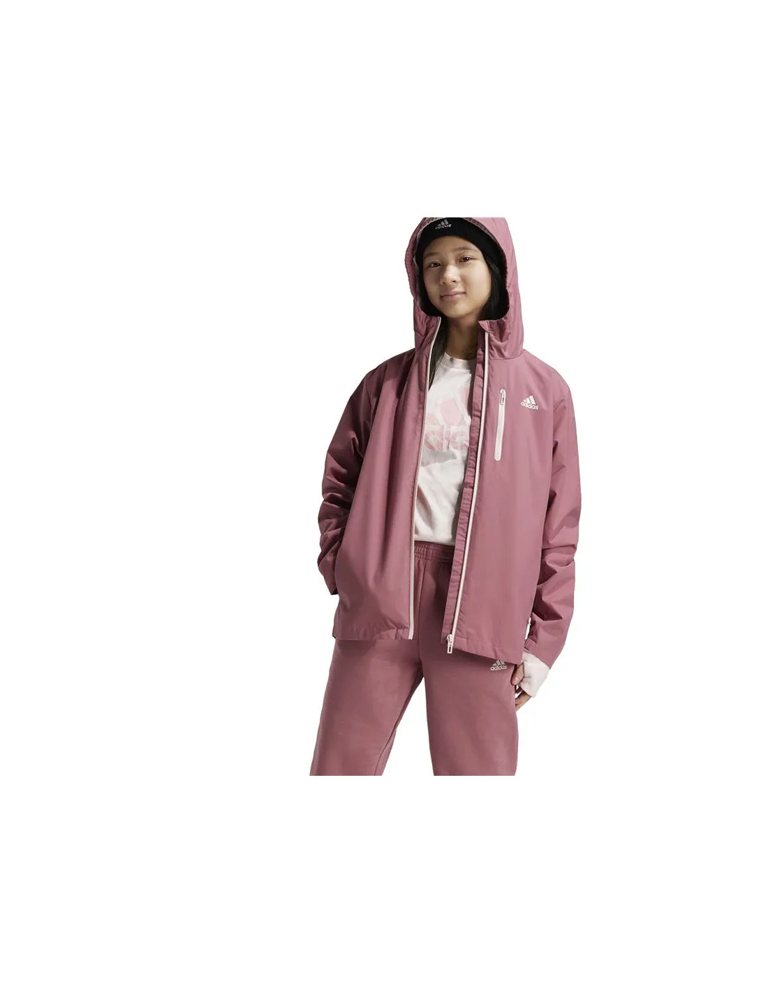 Veste adidas Enfant 2 en 1 Noir