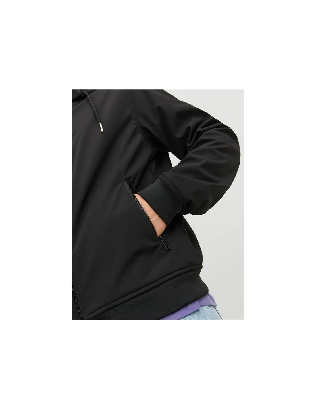 Veste Homme Jack and Jones ebasic Softshell Noir