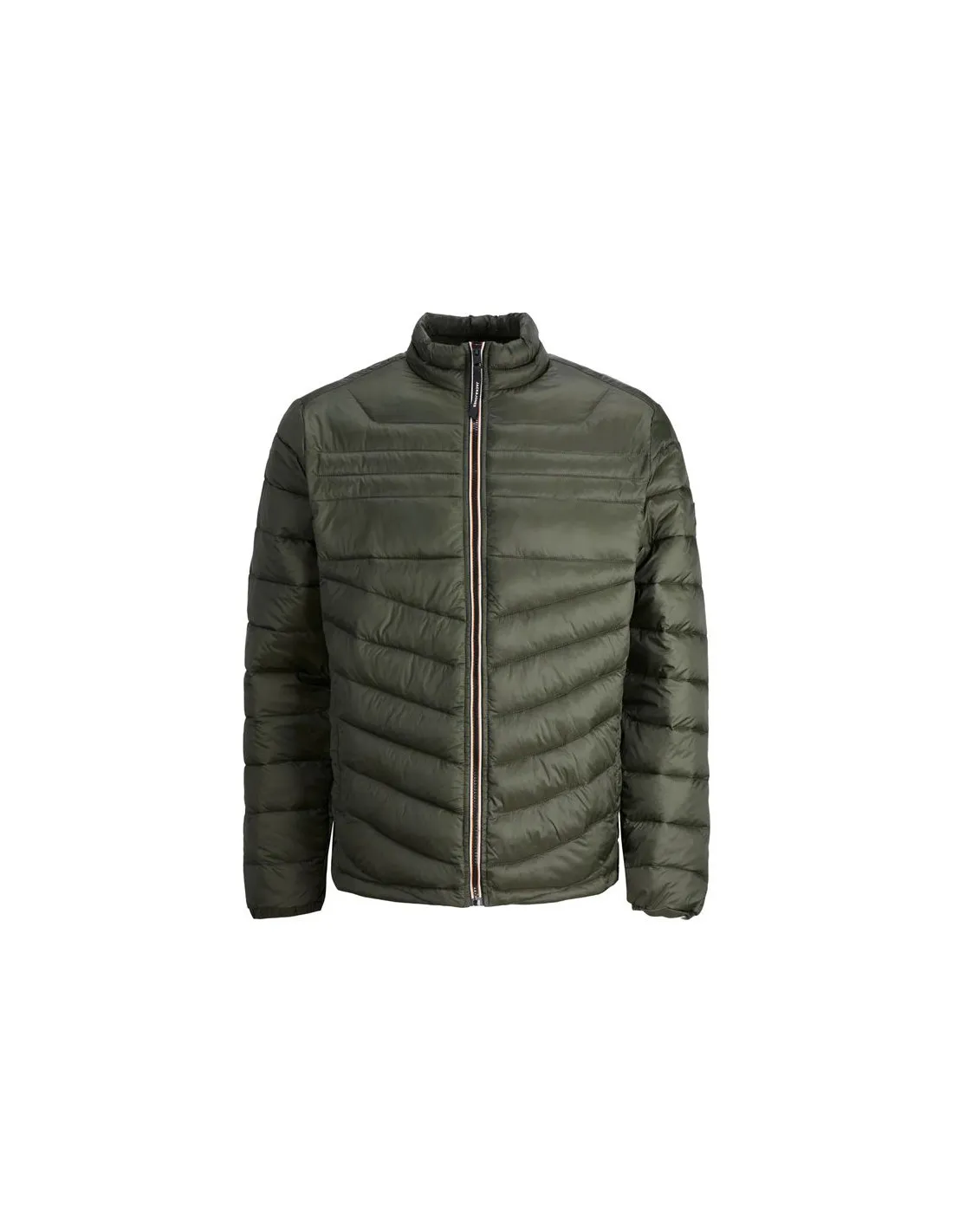 Veste Homme Jack And Jones Ehero col polaire Vert/Rosin